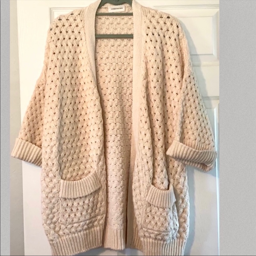 Goodnight Macaroon Cable Knit Cardigan Sweater